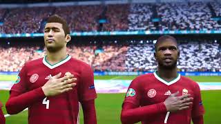 ALEMANHA X HUNGRIA AO VIVO COM IMAGENS JOGO DE HOJE PES 21 gameplay ps4 [upl. by Neural837]