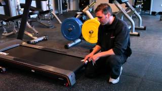 Treadmill Repair  How To Adjust A Treadmill Belt [upl. by Rod709]