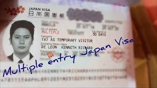 HOW TO APPLY FOR A MULTIPLE ENTRY VISA FOR JAPAN [upl. by Aetnuahs]