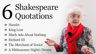 6 Famous Quotations from Shakespeare [upl. by Vince]