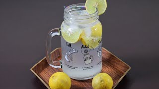 Easy Soda Lime Water  Lime soda recipe at home  Kinley lemon soda  Fresh lime soda recipe [upl. by Lanod]