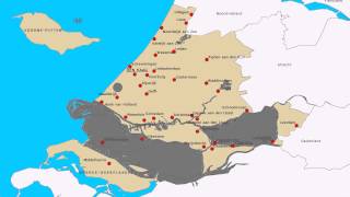 Topografie Provincie ZuidHolland [upl. by Sybille]