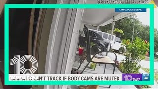 Tampa police cant track if body cam are muted [upl. by Slrahc]