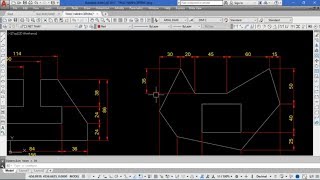 Thực hành vẽ AutoCAD 2D từ cơ bản đến nâng cao  Bài tập 3 [upl. by Selrhc]