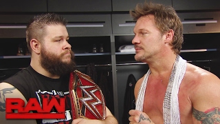 Kevin Owens and Chris Jericho plan their quotFestival of Friendshipquot in Las Vegas Raw Feb 6 2017 [upl. by Melbourne]