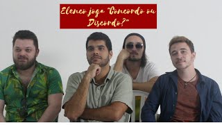 ELENCO JOGA CONCORDO OU DISCORDO [upl. by Khai]