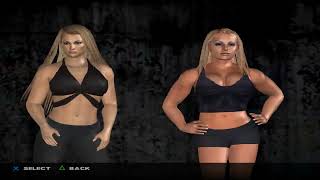 BRA and PANTIES Match  Sable Vs Trish WWE Here Comes The Pain [upl. by Ottillia]