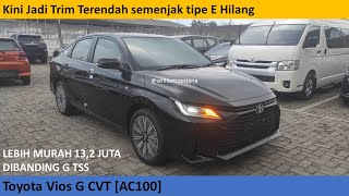 Toyota Vios G CVT AC100 review  Indonesia [upl. by Verdha]