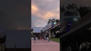 Epcot center monorail [upl. by Ysdnyl]