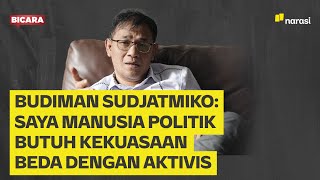 Budiman Sudjatmiko Dukung Prabowo Manusia Politik Butuh Kekuasaan  Bicara [upl. by Lehcer]