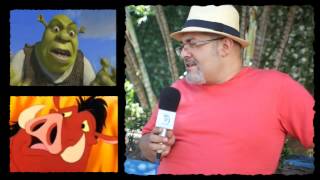 Mauro Ramos dubla Pumba e Shrek [upl. by Flavian]