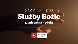 Služby Božie  1 adventná nedeľa  3122023 [upl. by Corrine]