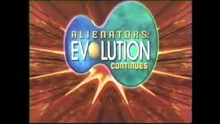 Fox Kids Alienators Evolution Continues Premiere Promo September 2001 [upl. by Gwenni]