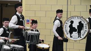 Balerno and District Schools Pipe Band Debut The 2023 Championships [upl. by Ylrevaw54]