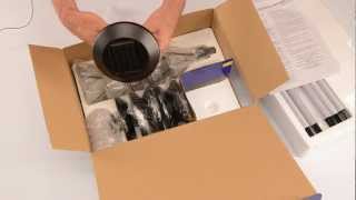 LED Malibu 8506212006 Celestial solar pathway light unboxing assembly by Total LED Malibu Lighting [upl. by Sheeree324]