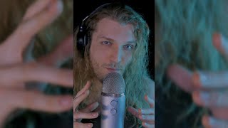 1 Minute ASMR  Male Breathy Whisper amp Box Tapping  Deep Raspy Voice amp Cotton Pads ❄️ [upl. by Akirdna]