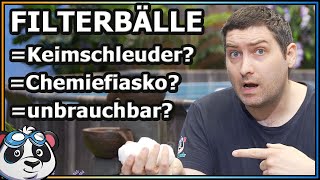 Filterballs Mythbusting  Was ist dran Keime Rückspülen Flockungsmittel  Filterbälle oder Sand [upl. by Ainad]