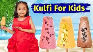 3 HomeMade KULFI Recipe  3 Base 3 Flavour  CookWithNisha [upl. by Lorelle]