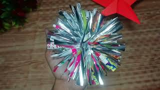 How to make Cheer Leading Pom Poms  DIY Cheerleading Pom Poms [upl. by Otreblaug]