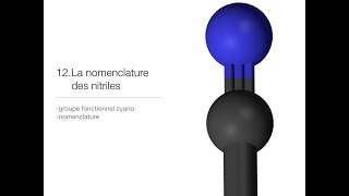 CHIMIE 11  Chimie organique PT 12 nitrile [upl. by Roswell958]