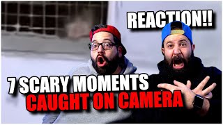 THIS GUY GOT BALLS 7 Scary Moments caught on cellphone by Ehab Qasmeyah  REACTION [upl. by Tobit507]