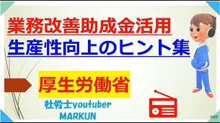 業務改善助成金 生産性向上のヒント集22024 07 15 業務改善助成金は、事業場内で最も低い賃金を30円以上引き上げ、設備投資等を行った場合に、その投資費用の一部を助成する制度です。 [upl. by Stein]