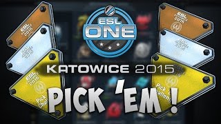 CSGO  Katowice 2015  Best Predictions  Gold Medal [upl. by Meehaf957]