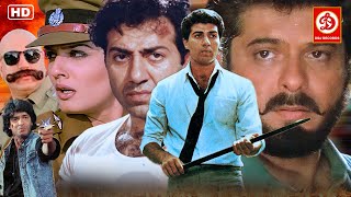 सनी देओल की धमाकेदार एक्शन ड्रामा मूवी चंकी पांडे अनिल कपूर रवीना टंडन Sunny Deol Blockbuster Film [upl. by Pawsner]