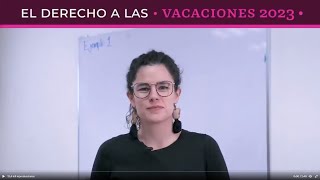 Consulta cuántos días de vacaciones te corresponden en 2023 [upl. by Asertal]