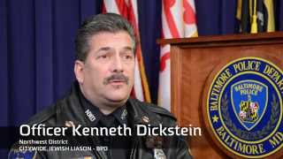 Jewish Policing Week Officer Kenneth Dickstein [upl. by Helbonnah]