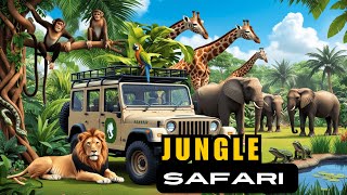 🎶 Jungle Safari Adventure 🎶 Kids song [upl. by Armanda]