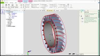 CFturbo Design of an Axial SingleStage Turbine for a Rocket Turbopump [upl. by Letnuahs]