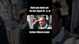 Curiosity took another turn on this black foreigner in Weihai City China [upl. by Preston]