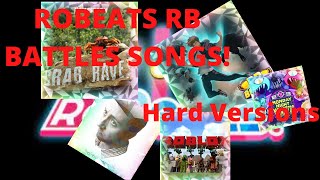 All the RB Battles Songs in Robeats hard versions [upl. by Lehsar113]