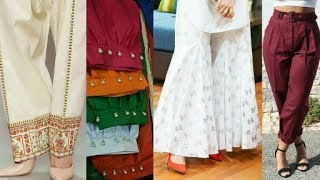 Latest design palazoopantssalwar for kurtitop  pants collection  Beautiful You [upl. by Foah433]