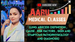 Lung Abscess Definition or Cause or Risk Factors Sign and symptoms or Pathophysiology  diagnosis [upl. by Nosac]