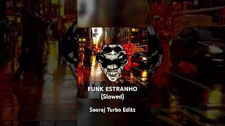 FUNK ESTRANHO  ALXIKE slowed funkestranho alxike SoorajTurboEditz SixEyesPhonk [upl. by Wiburg]