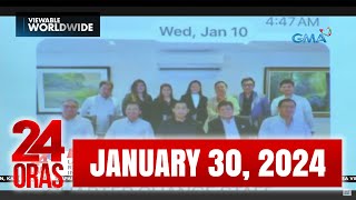 24 Oras Express January 30 2024 HD [upl. by Severson]