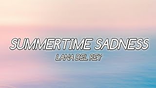 Lana del rey  Summertime sadness lyrics [upl. by Iroj]