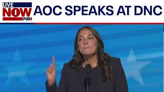 DNC AOC speaks in Chicago FULL SPEECH  LiveNOW from FOX [upl. by Lohner]