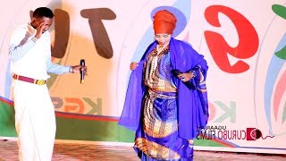 Niiko Maay Maay Canab Cawo Omar Shariif  Live on stage 2018 [upl. by Deck]