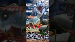 TRex dinosaur vs anaconda trex jurassicworld dinosaur shorts youtubeshorts [upl. by Paten785]