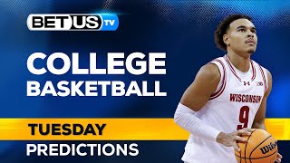 College Basketball Picks for Today Dec 10th  College Basketball Predictions amp Best Betting Odds [upl. by Corette662]