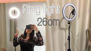 Comprei uma RING LIGHT de 26cm  vale a pena [upl. by Rumery]