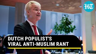 Get Out From Here Dutch PM Probable Geert Wilders Tells Muslims In New Viral Video [upl. by Ecneps472]