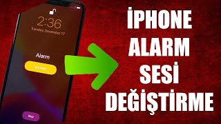 İPHONE ALARM SESİ DEĞİŞTİRME [upl. by Ama107]