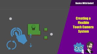 Creating a Flexible Touch Screen Camera Controller In Godot  Basics With Godot [upl. by Andreana]