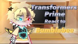 Transformers prime react to bumblebeept1🐝 [upl. by Malita]