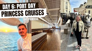 Day 6 PORT DAY Princess Cruises SKY PRINCESS Cherbourg  April 2024 [upl. by Kampmann]