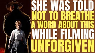 They told her NOT TO LET ANYONE KNOW WHAT HAPPENENED after filming Clint Eastwoods UNFORGIVEN [upl. by Attener]